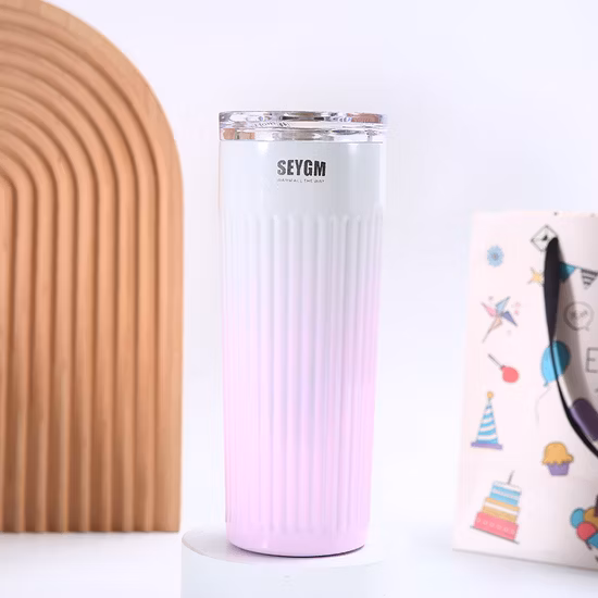 500ml 이중벽 스테인레스 스틸 절연 여행용 머그